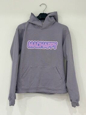Madhappy Bubblegum Pullover Hoodie Size Small Mauve Purple
